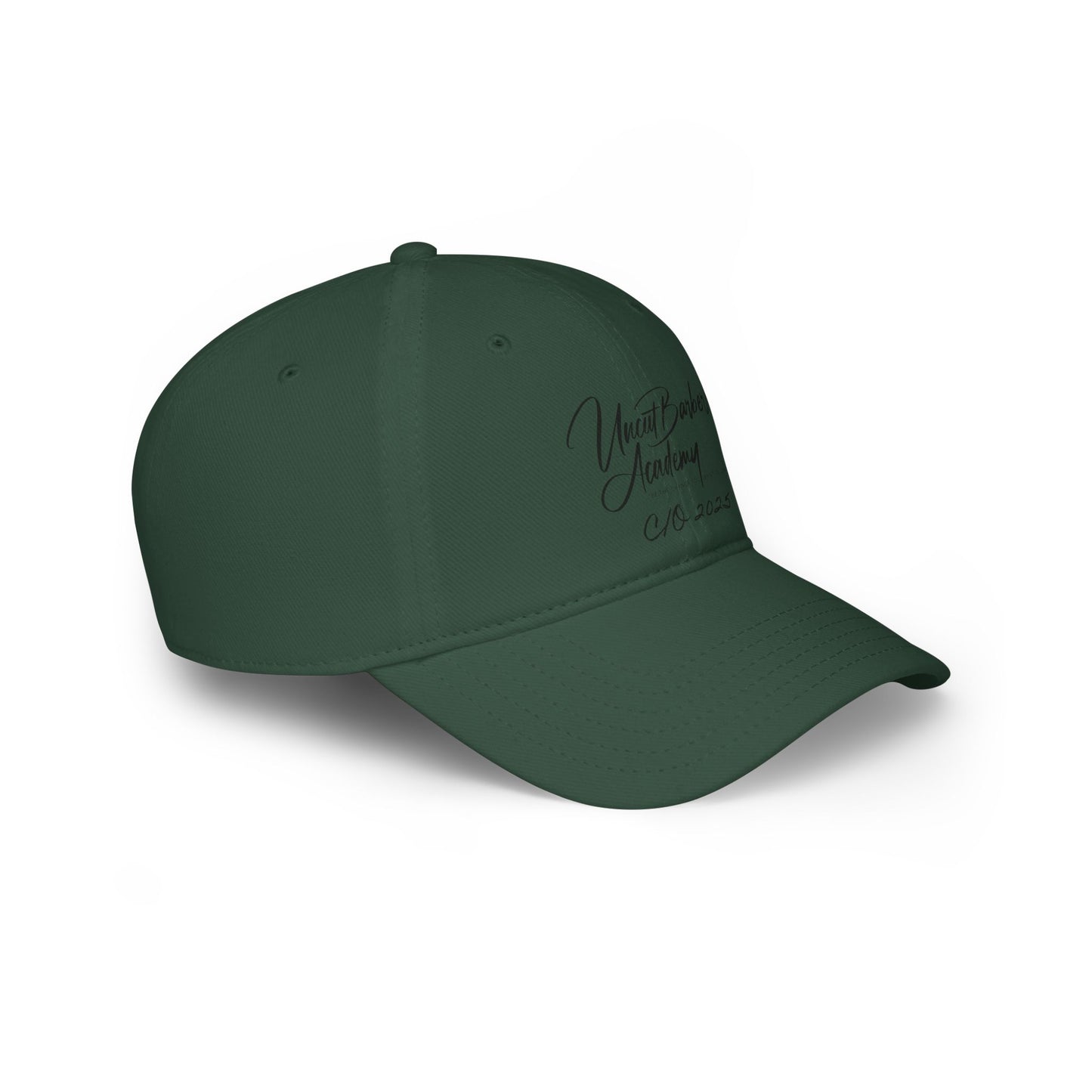 Low Profile Baseball UnCut Barber Academy C/O 2025 Cap