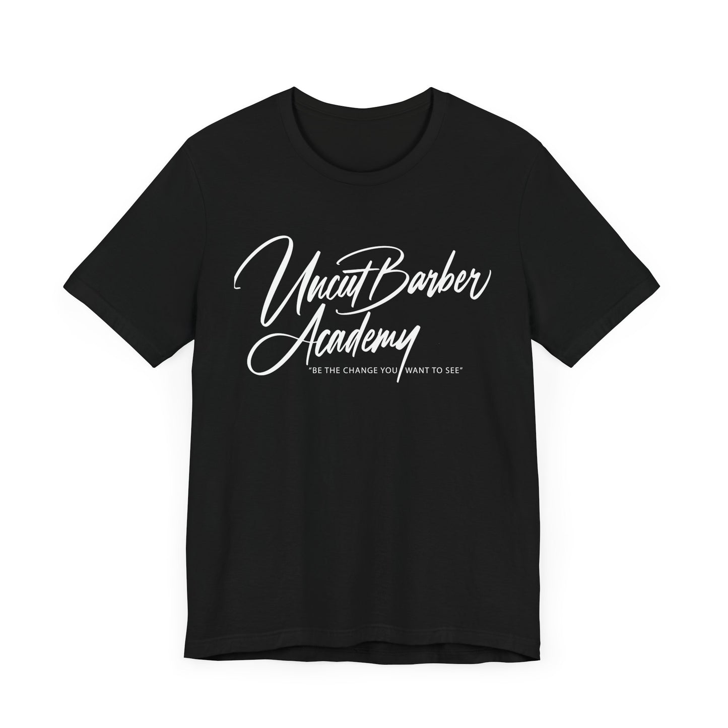 Unisex Jersey Short Sleeve Original UnCut Barber Academy Tee