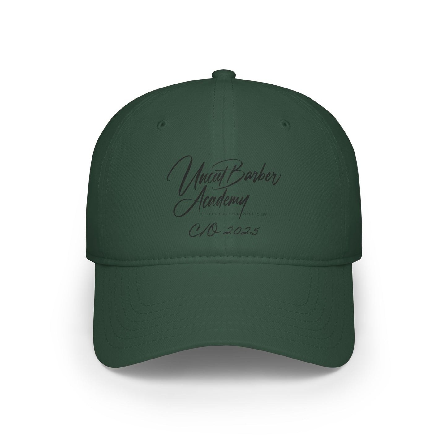 Low Profile Baseball UnCut Barber Academy C/O 2025 Cap