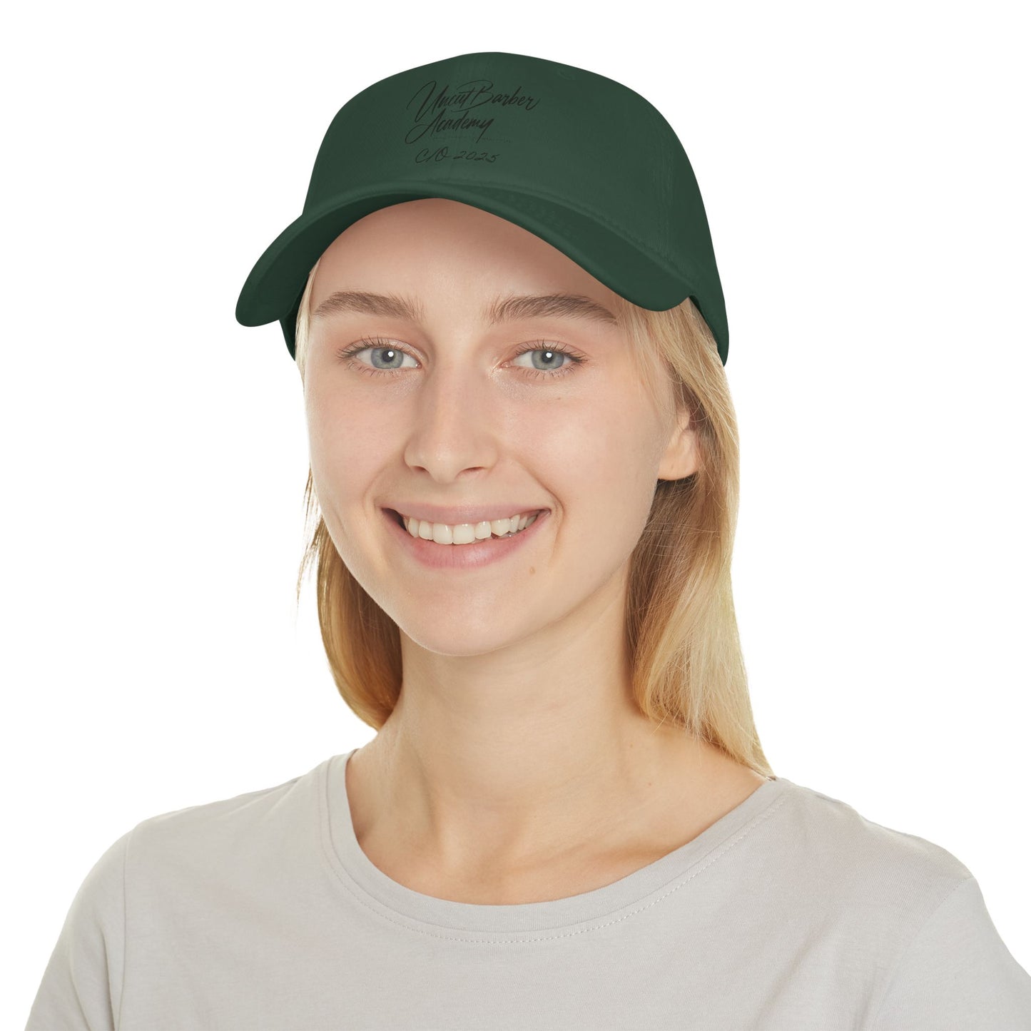 Low Profile Baseball UnCut Barber Academy C/O 2025 Cap