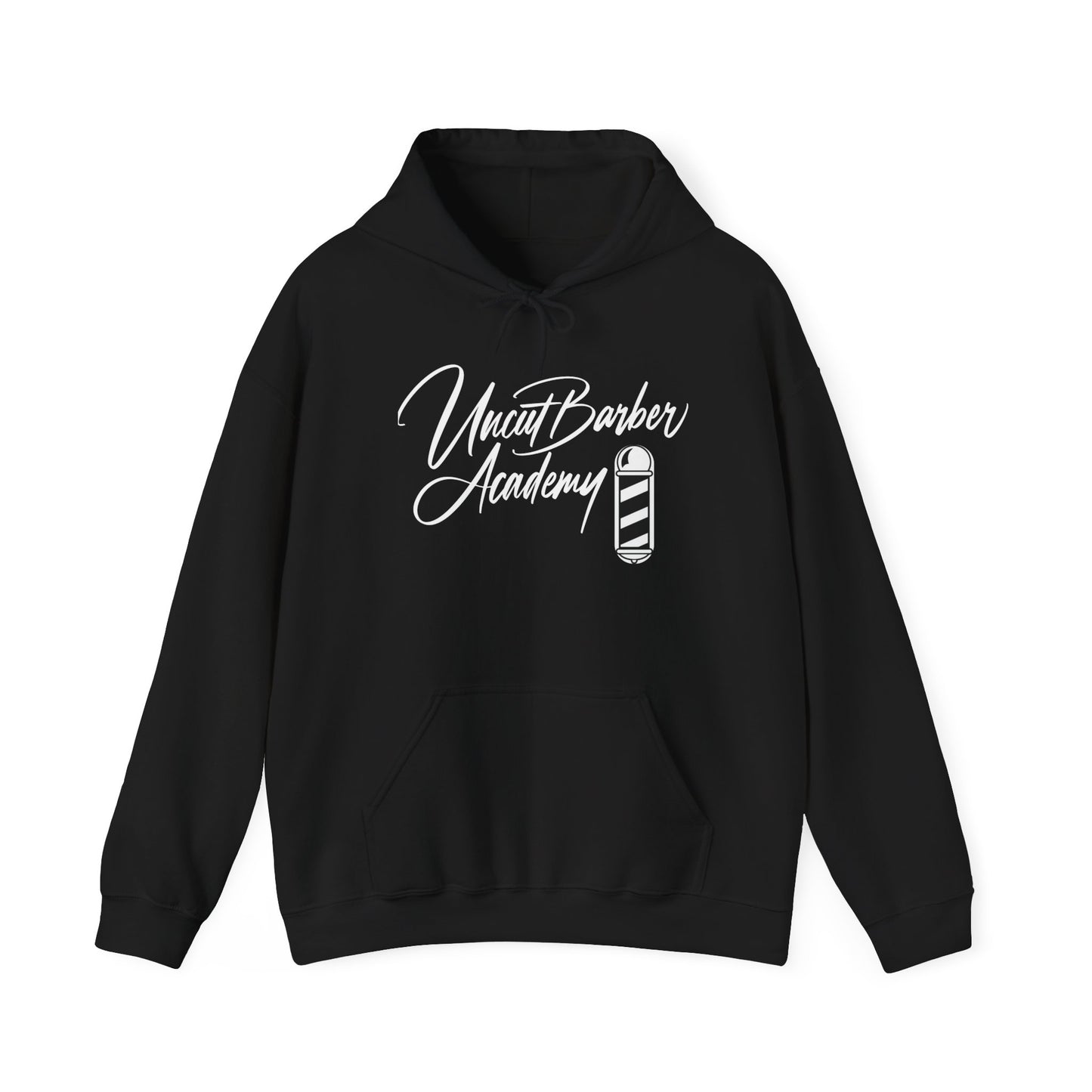 Unisex Heavy Blend™ UnCut Barber Academy Hooded Sweatshirt