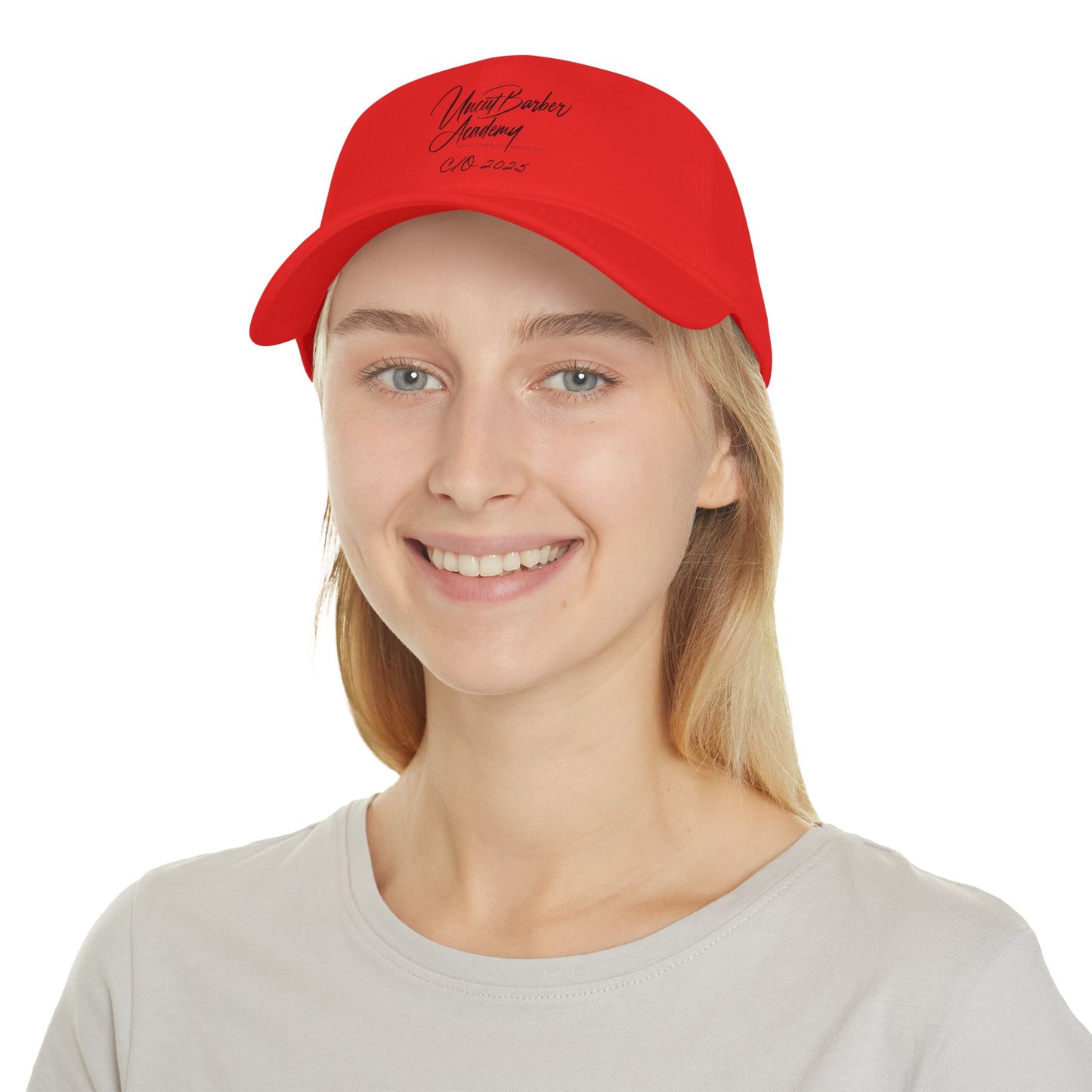Low Profile Baseball UnCut Barber Academy C/O 2025 Cap