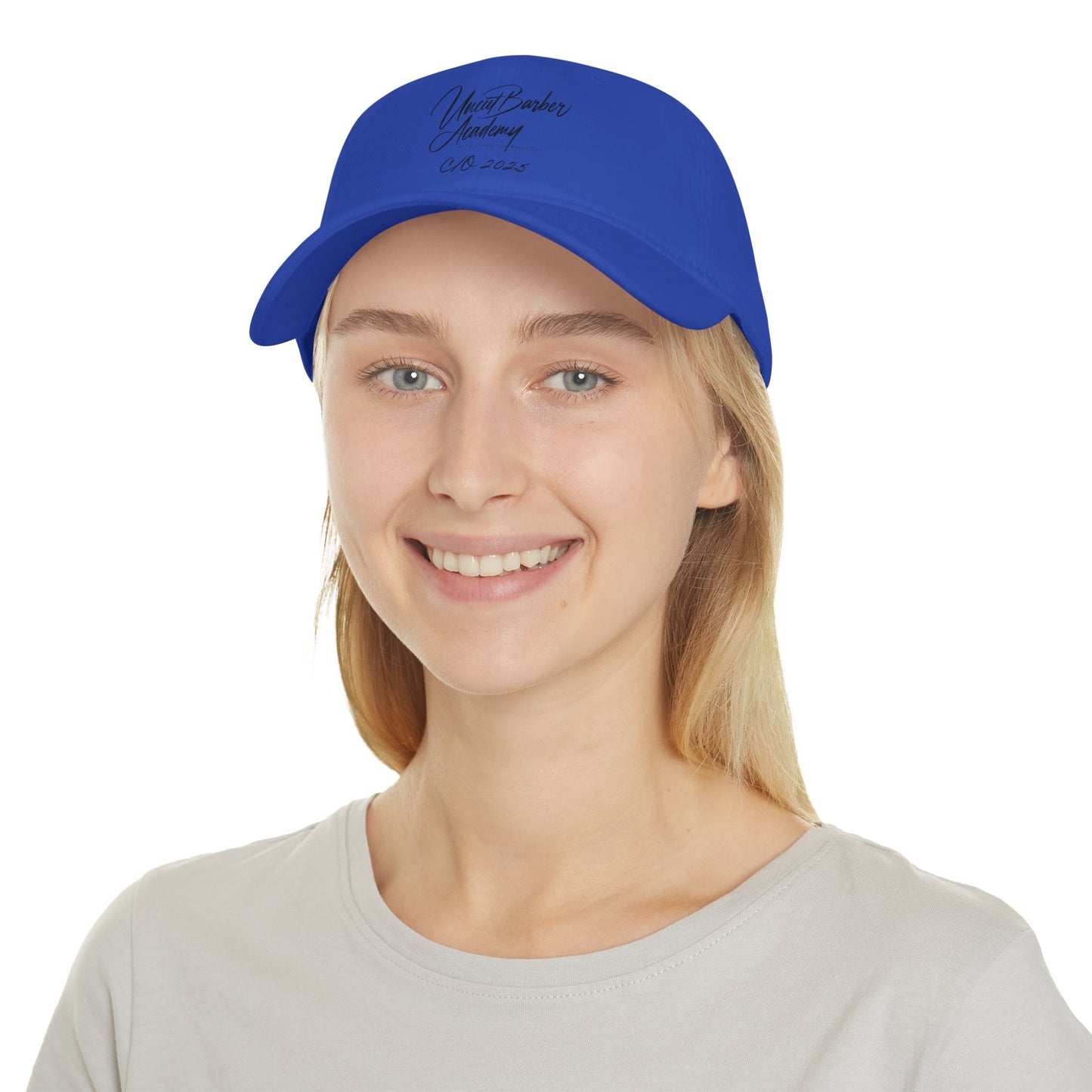 Low Profile Baseball UnCut Barber Academy C/O 2025 Cap