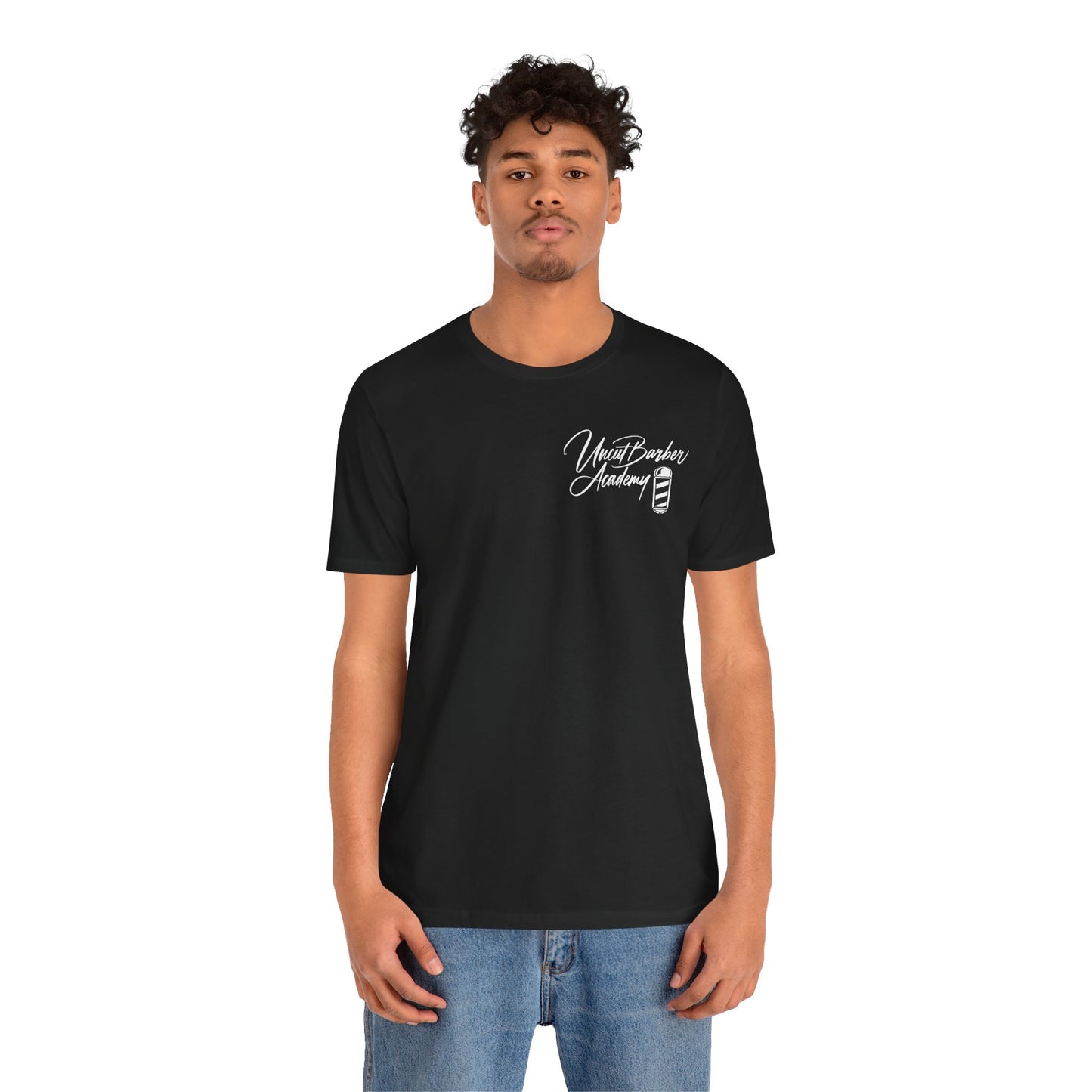 Unisex Jersey Short Sleeve UnCut Barber Academy Tee