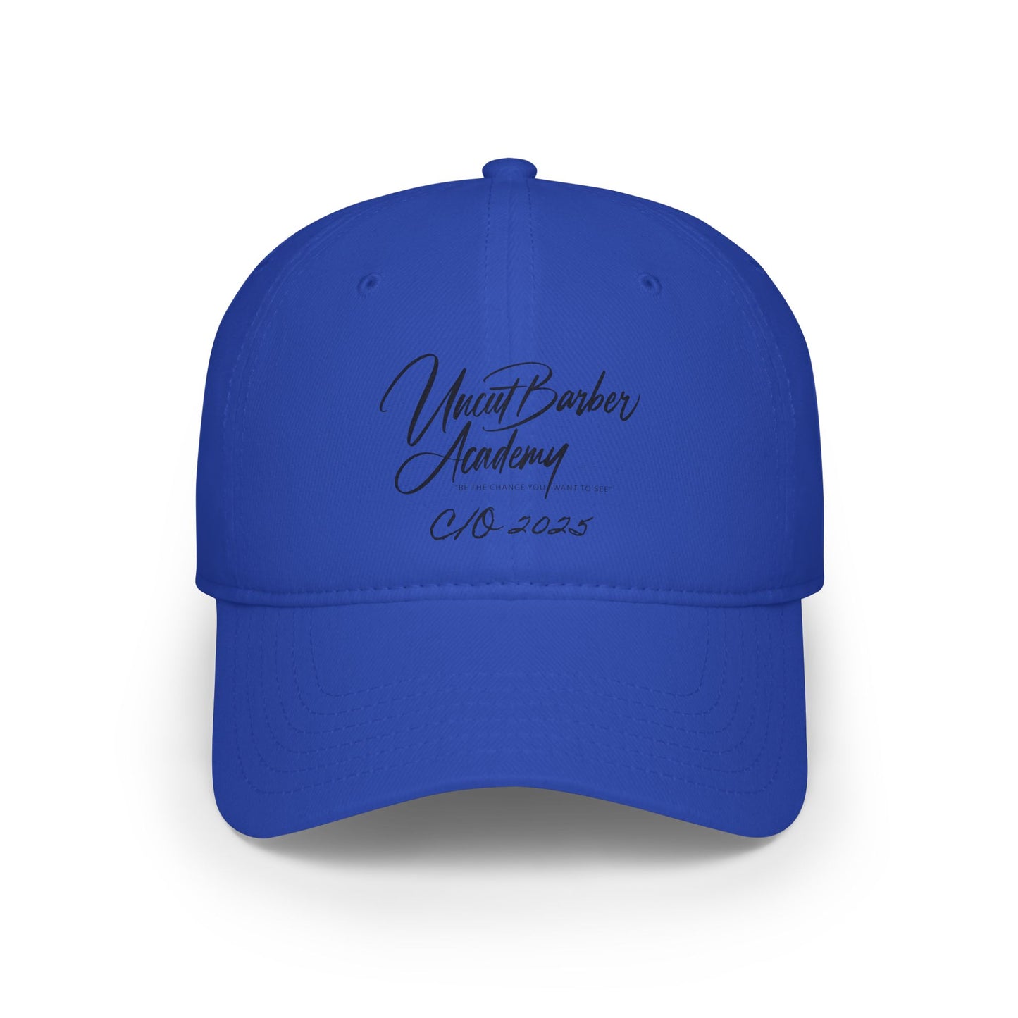 Low Profile Baseball UnCut Barber Academy C/O 2025 Cap