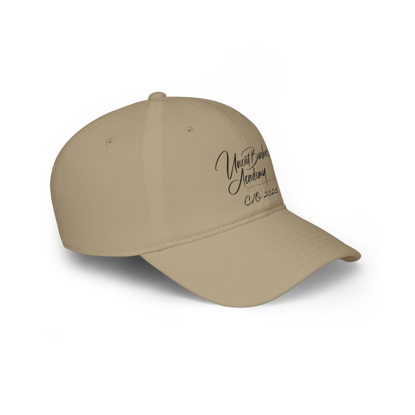 Low Profile Baseball UnCut Barber Academy C/O 2025 Cap