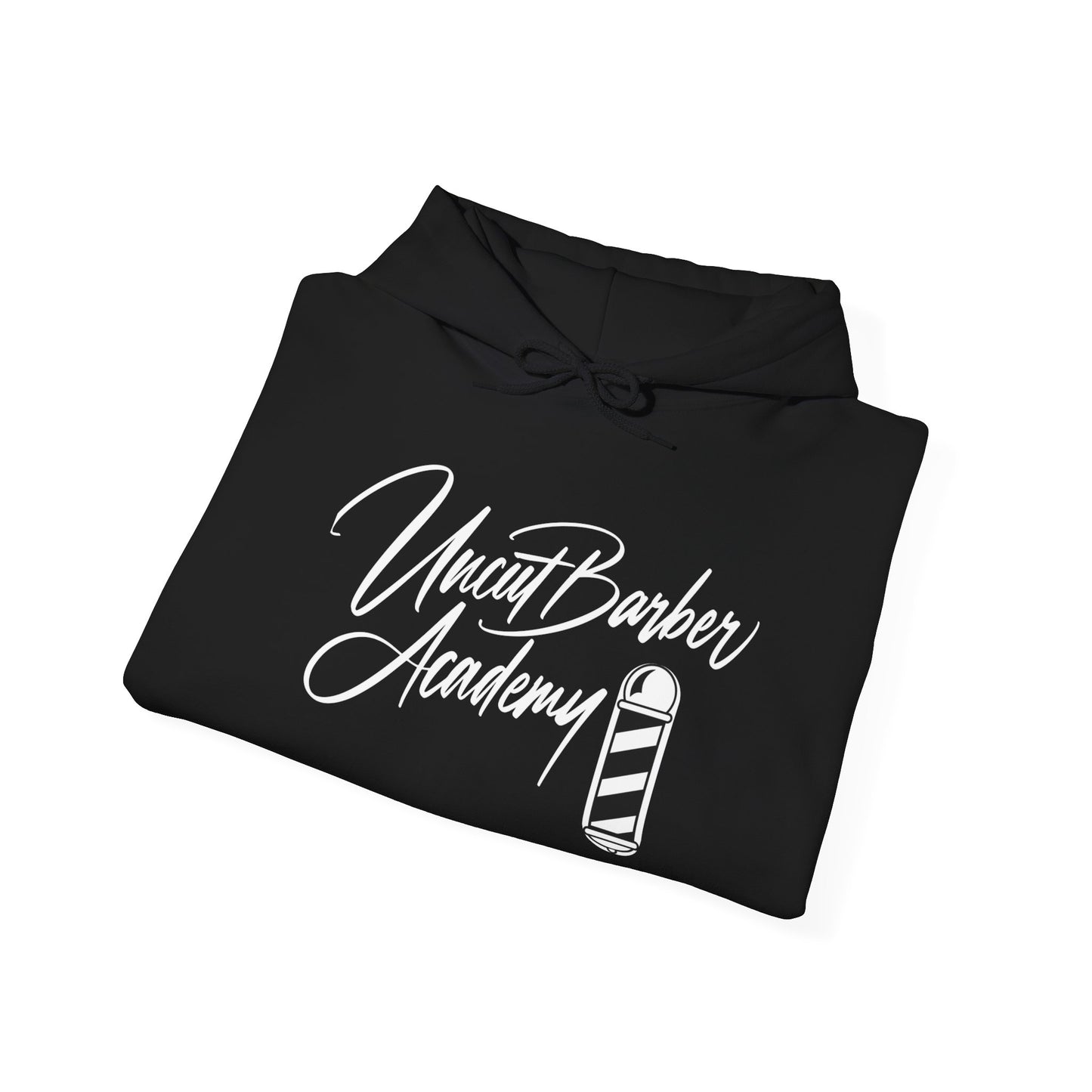 Unisex Heavy Blend™ UnCut Barber Academy Hooded Sweatshirt