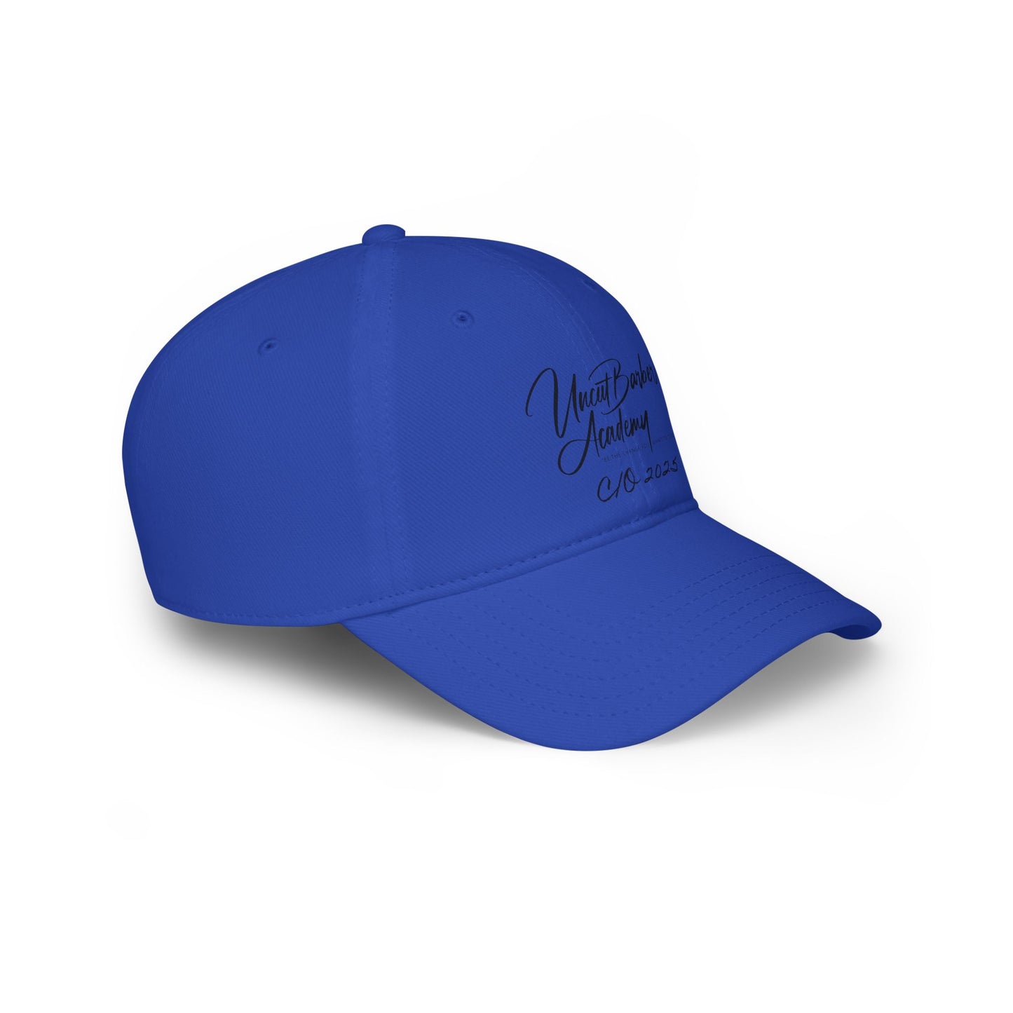 Low Profile Baseball UnCut Barber Academy C/O 2025 Cap
