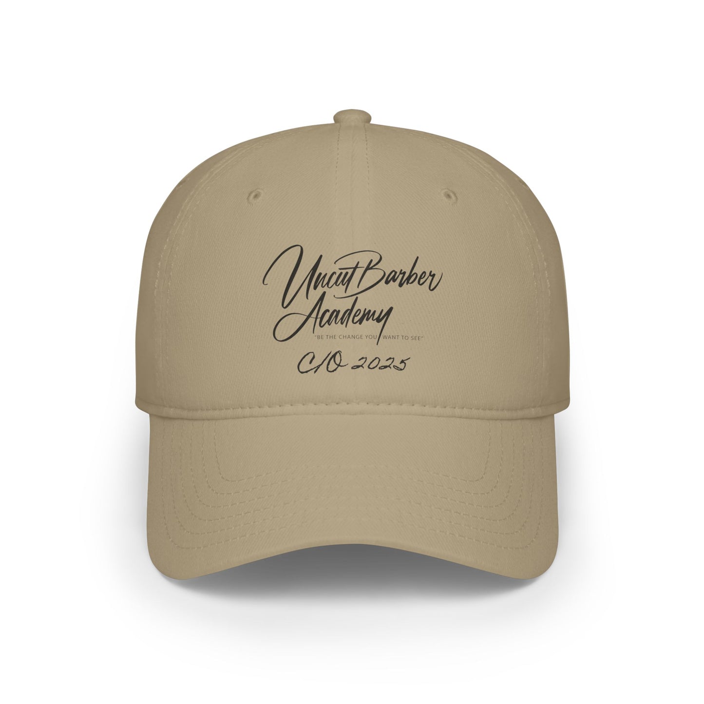 Low Profile Baseball UnCut Barber Academy C/O 2025 Cap