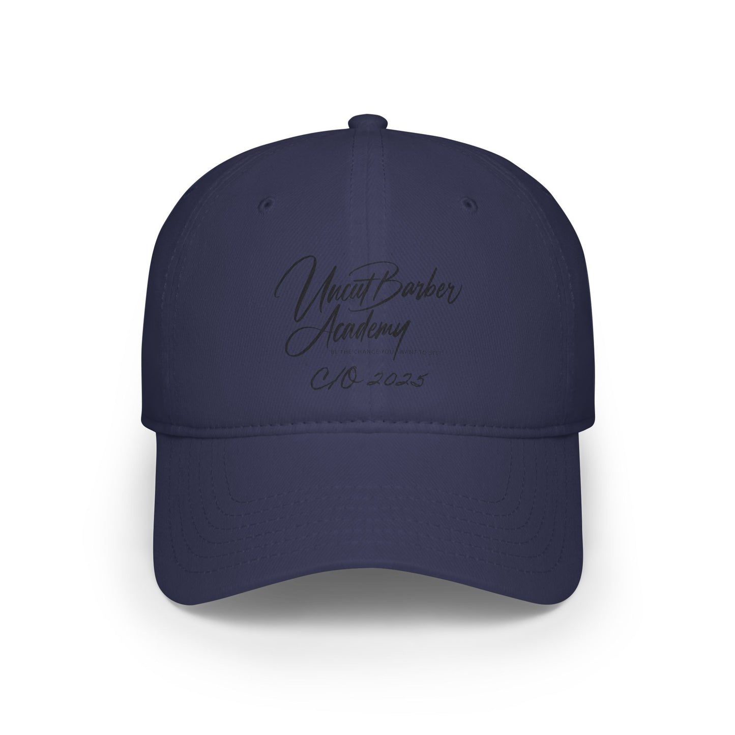 Low Profile Baseball UnCut Barber Academy C/O 2025 Cap