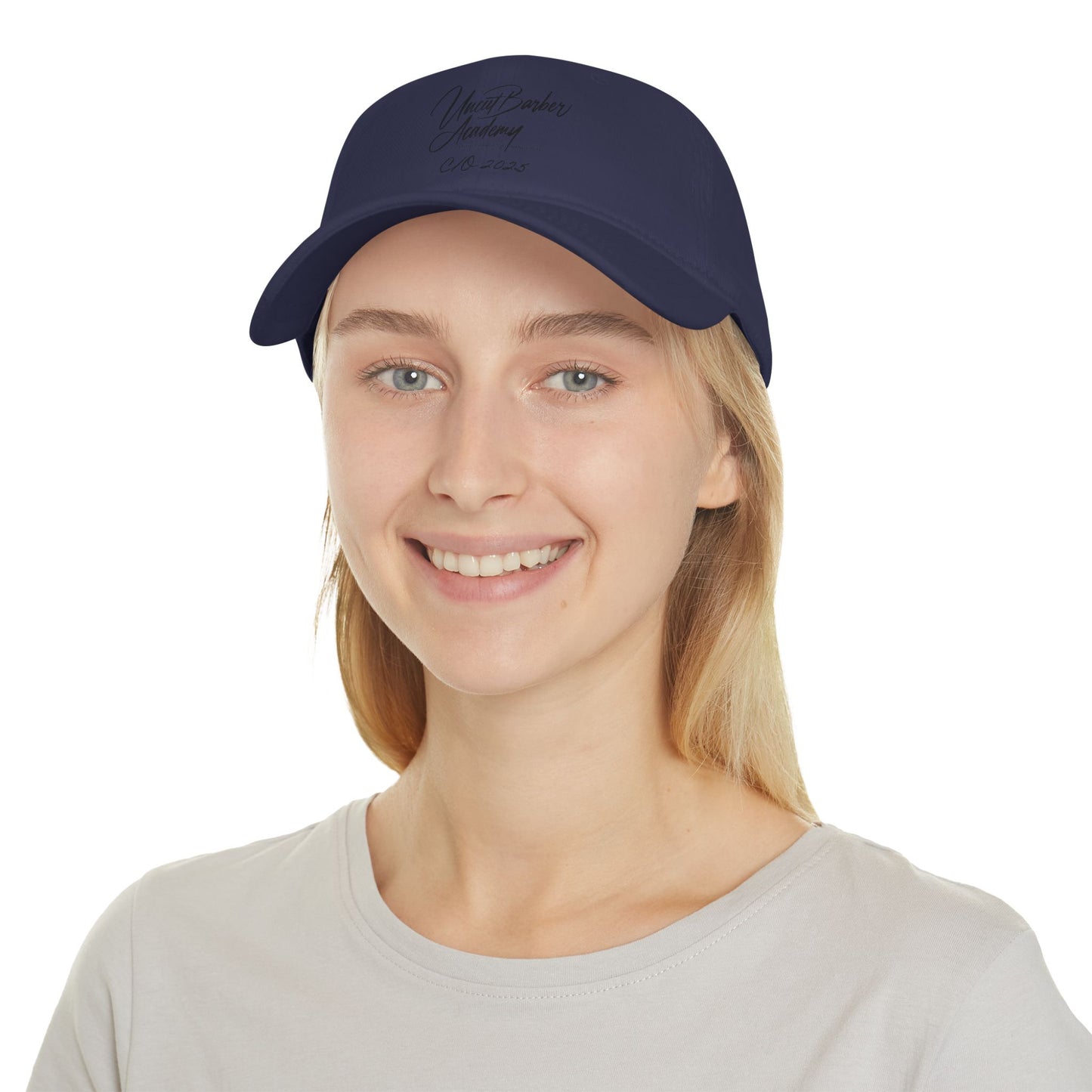 Low Profile Baseball UnCut Barber Academy C/O 2025 Cap