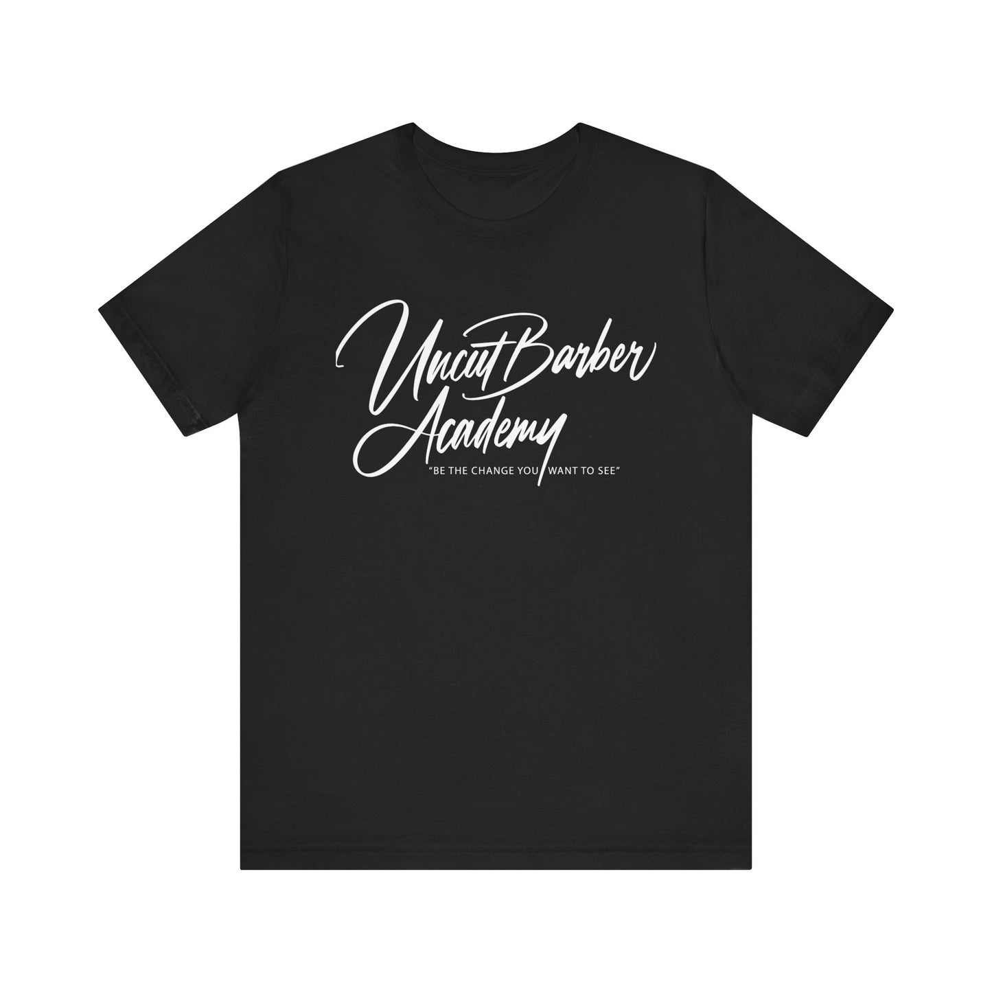 Unisex Jersey Short Sleeve Original UnCut Barber Academy Tee