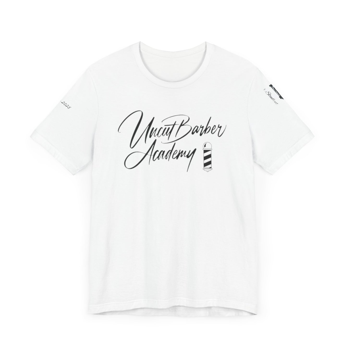 Sr. UnCut Barber Academy Student Unisex Jersey Short Sleeve Tee