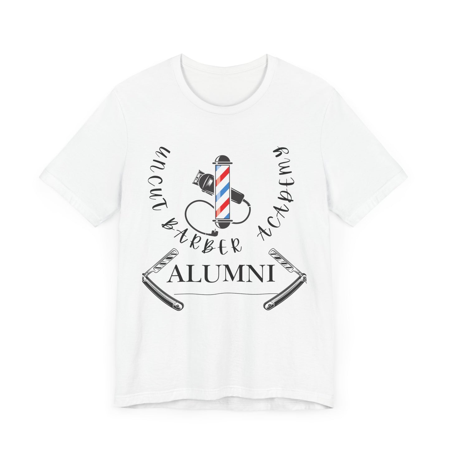 UnCut Barber Academy Alumni Unisex Jersey Short Sleeve Tee