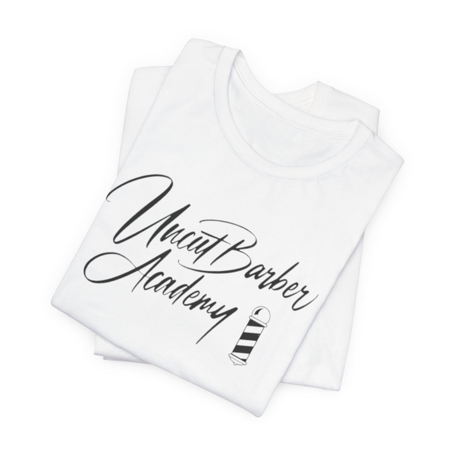 Sr. UnCut Barber Academy Student Unisex Jersey Short Sleeve Tee