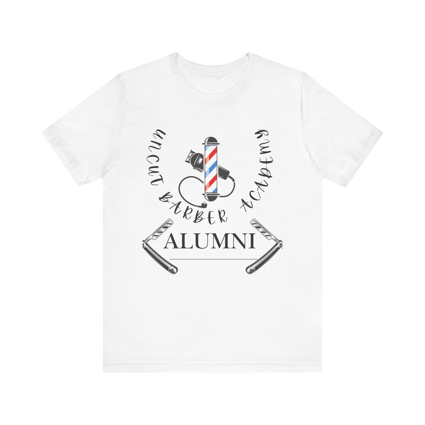 UnCut Barber Academy Alumni Unisex Jersey Short Sleeve Tee